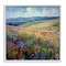 Stupell Industries Rolling Meadow Flowers Framed Giclee Wall Art Design by Raymond Powers